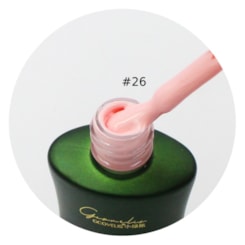 Esmalte em Gel Gcovelis Candy Color rosa 26 12ml