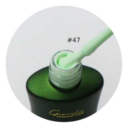 Esmalte em Gel Gcovelis Candy Color Sorvete de menta 4712ml
