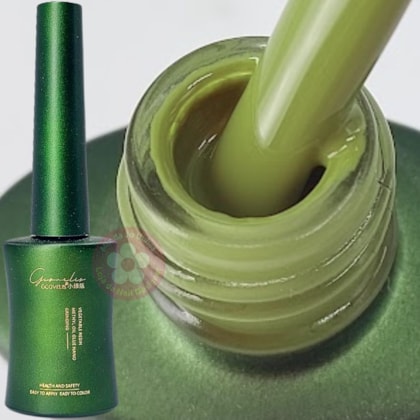 Esmalte em Gel Gcovelis verde Oliva 50 12ml