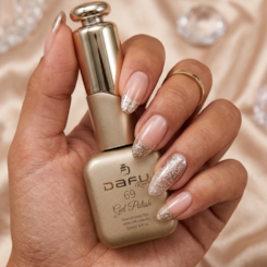 Esmalte em gel Glitter Champagne 69 Dafu 12ml Infinito Glow
