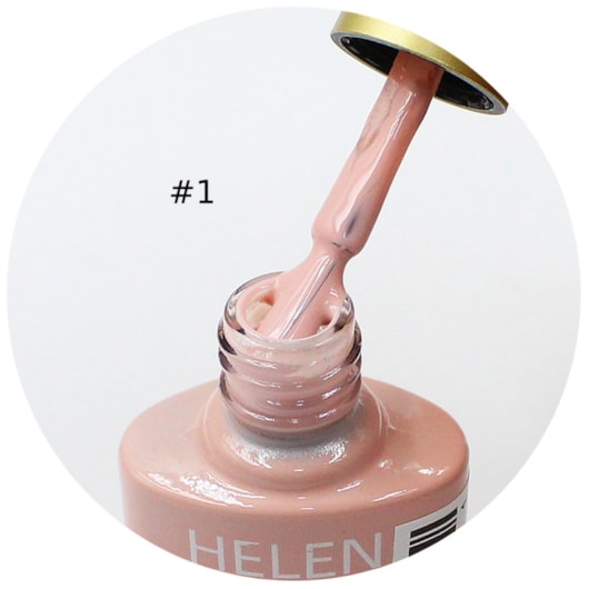 Esmalte Em Gel Helen Color 10ml Anvisa Cor: #1 - Rosa Nude para unhas
