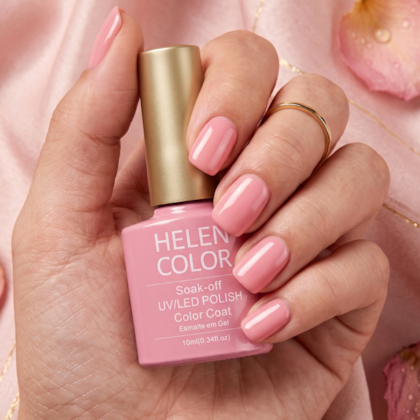 Esmalte Em Gel Helen Color 10ml Anvisa Cor: #161 - Rosa Bebê