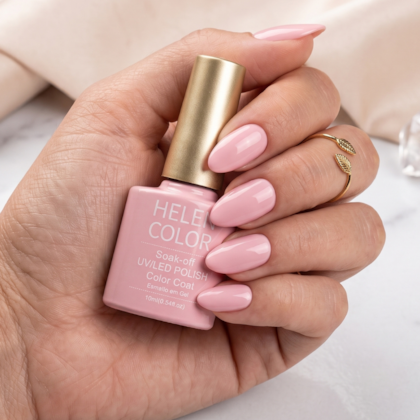 Esmalte Em Gel Helen Color 10ml Anvisa Cor: #162 - Rosa Claro