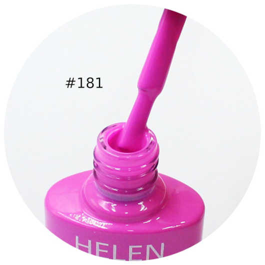 Esmalte Em Gel Helen Color 10ml Anvisa Cor: #181 - Rosa Barbie para unhas