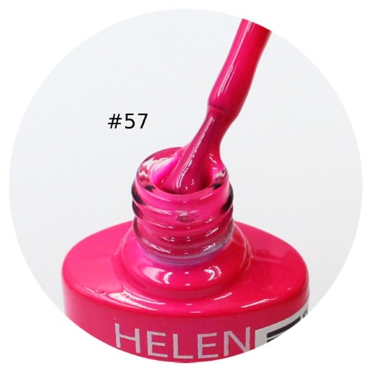 Esmalte Em Gel Helen Color 10ml Anvisa Cor: #57 - Rosa Pink para unhas