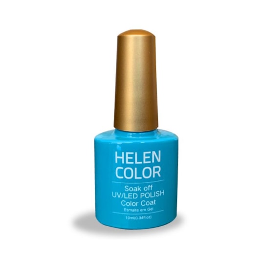 Esmalte Em Gel Helen Color 10ml Anvisa Cor: #99 - Cinza Cimento para unhas