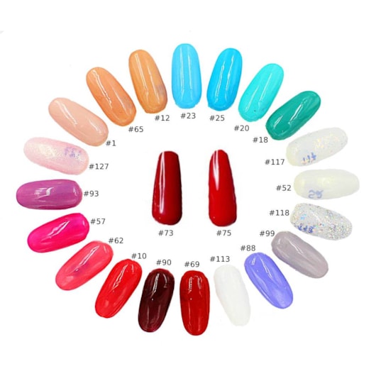 Esmalte Em Gel Helen Color 10ml Anvisa Cor: #99 - Cinza Cimento para unhas