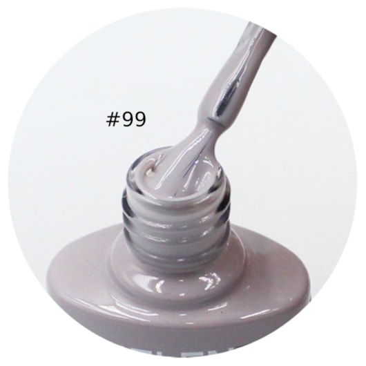 Esmalte Em Gel Helen Color 10ml Anvisa Cor: #99 - Cinza Cimento para unhas