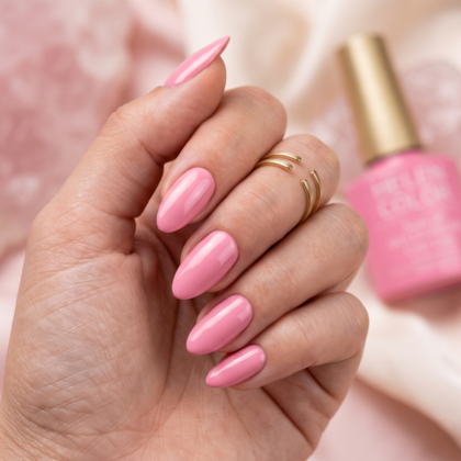Esmalte em Gel  Helen Color 10ml Cor: 100 Rosa