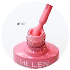 Esmalte em Gel Helen Color 10ml Cor: 100 Rosa Esmalte em Gel Helen Color 10ml Cor: 100 Rosa