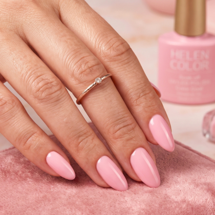 Esmalte em Gel  Helen Color 10ml Cor:103 Rosa Candy