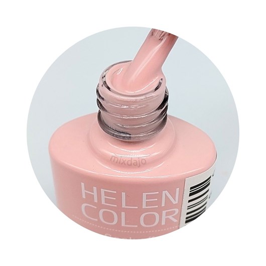 Esmalte em Gel  Helen Color 10ml Cor:114 Nude Rose para unhas