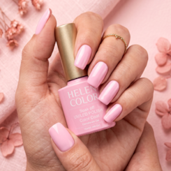 Esmalte em Gel Helen Color 10ml Cor:116 Rosa Bebê Esmalte em Gel Helen Color 10ml Cor:116 Rosa Bebê