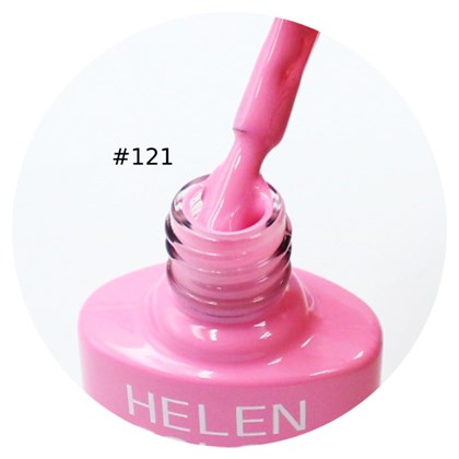 Esmalte em Gel  Helen Color 10ml Cor: 121 Rosa Barbie