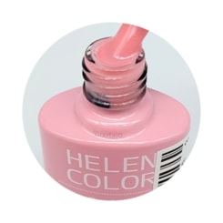 Esmalte em Gel  Helen Color 10ml Cor:126 Rosa Claro Camuflagem