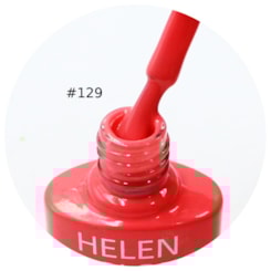 Esmalte em Gel Helen Color 10ml Cor: 129 Rosa Antigo Esmalte em Gel Helen Color 10ml Cor: 129 Rosa Antigo