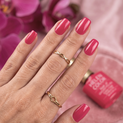Esmalte em Gel  Helen Color 10ml Cor: 132 Viva Magenta