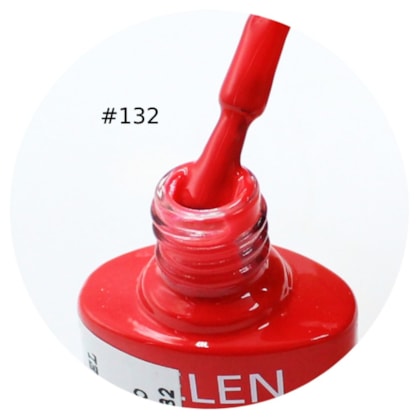 Esmalte em Gel  Helen Color 10ml Cor: 132 Viva Magenta