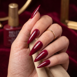Esmalte em Gel  Helen Color 10ml Cor:142 Borgonha