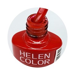 Esmalte em Gel  Helen Color 10ml Cor:147 Vermelho fechado