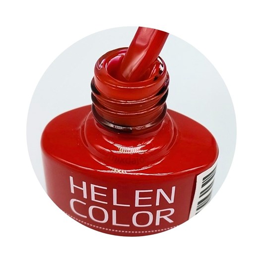 Esmalte em Gel  Helen Color 10ml Cor:147 Vermelho fechado - Imagem principal - a98b9511-28d0-451b-aa87-bdb1060340d2