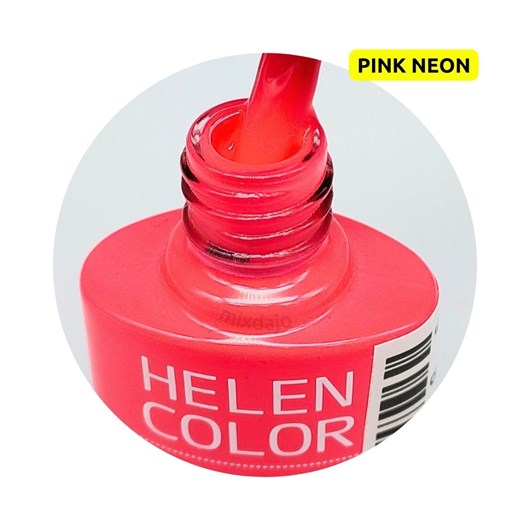 Esmalte em Gel  Helen Color 10ml Cor:149 Super Pink Neon - Imagem principal - f88792f2-5f1e-411d-bbec-3bf069f8f8a4