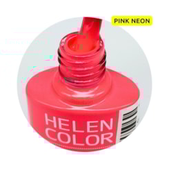 Esmalte em Gel  Helen Color 10ml Cor:149 Super Pink Neon Esmalte em Gel  Helen Color 10ml Cor:149 Super Pink Neon