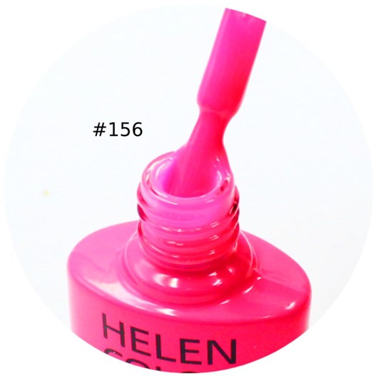 Esmalte em Gel  Helen Color 10ml Cor: 156 Rosa Vibrante para unhas