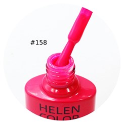 Esmalte em Gel  Helen Color 10ml Cor: 158 Rosa Barbie Neon