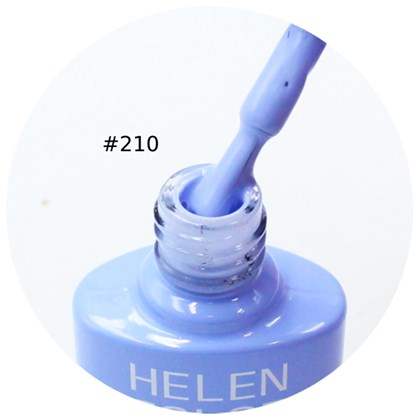 Esmalte em Gel  Helen Color 10ml Cor: 210 Azul Bebê