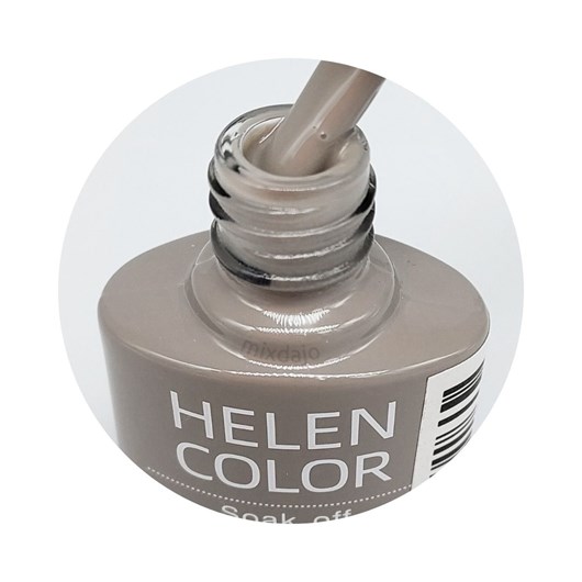 Esmalte em Gel  Helen Color 10ml Cor:233 Cinza Patins - Imagem principal - c32735fc-9706-49fa-b390-58f29dce0709