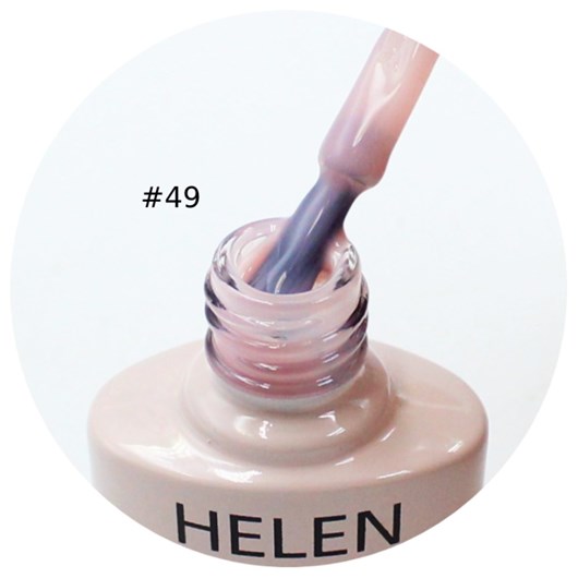 Esmalte em Gel  Helen Color 10ml Cor: 49 Nude Translúcido - Imagem principal - df74a971-3d30-43b3-924a-95935cf0c7d4