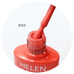 Esmalte em Gel  Helen Color 10ml Cor: 84 Telha