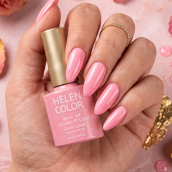 Esmalte em Gel Helen Color 10ml Cor: 90 Nude Rose Esmalte em Gel Helen Color 10ml Cor: 90 Nude Rose