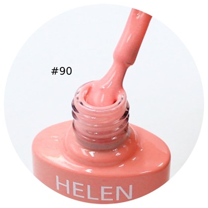 Esmalte em Gel  Helen Color 10ml Cor: 90 Nude Rose