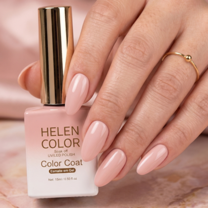 Esmalte Em Gel Helen Color 15ml C/ Anvisa Cor: 004 Nude