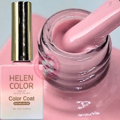 Esmalte Em Gel Helen Color 15ml C/ Anvisa Cor: 005 Rosinha