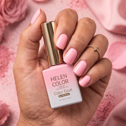 Esmalte Em Gel Helen Color 15ml C/ Anvisa Cor: 006 Nude Rosé