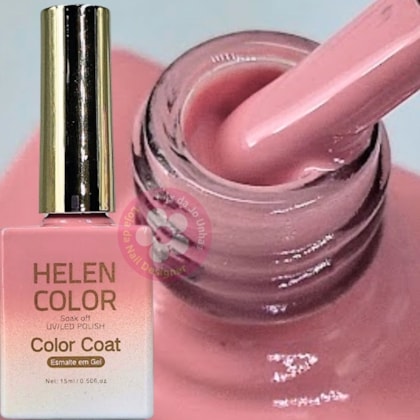Esmalte Em Gel Helen Color 15ml C/ Anvisa Cor: 007 Nude