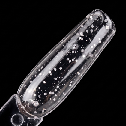 Esmalte Em Gel Helen Color 15ml C/ Anvisa Cor: 011 Transparente C/ Glitter