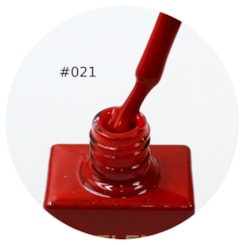 Esmalte Em Gel Helen Color 15ml C/ Anvisa Cor: 021 Vermelho Escuro Esmalte Em Gel Helen Color 15ml C/ Anvisa Cor: 021 Vermelho Escuro