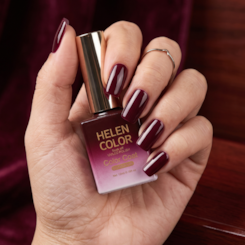 Esmalte Em Gel Helen Color 15ml C/ Anvisa Cor: 024 Café