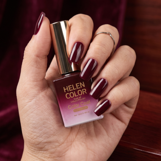 Esmalte Em Gel Helen Color 15ml C/ Anvisa Cor: 024 Café para unhas