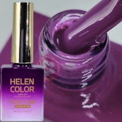 Esmalte Em Gel Helen Color 15ml C/ Anvisa Cor: 030 Roxo Escuro