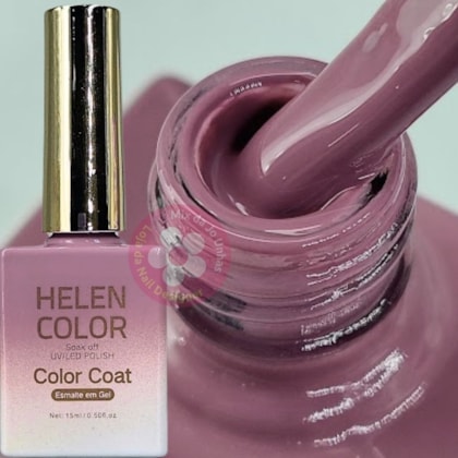 Esmalte Em Gel Helen Color 15ml C/ Anvisa Cor: 031 Roxo Acinzentado
