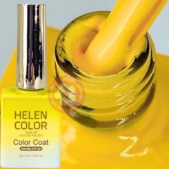 Esmalte Em Gel Helen Color 15ml C/ Anvisa Cor: 032 Amarelo