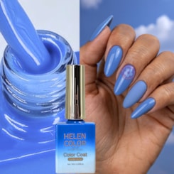 Esmalte Em Gel Helen Color 15ml C/ Anvisa Cor: 036 Azul Céu Esmalte Em Gel Helen Color 15ml C/ Anvisa Cor: 036 Azul Céu