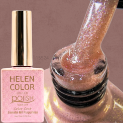 Esmalte em gel Helen Color 15ml Mil Purpurinas 04 Esmalte em gel Helen Color 15ml Mil Purpurinas 04