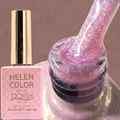 Esmalte em gel Helen Color 15ml Mil Purpurinas 06 Esmalte em gel Helen Color 15ml Mil Purpurinas 06