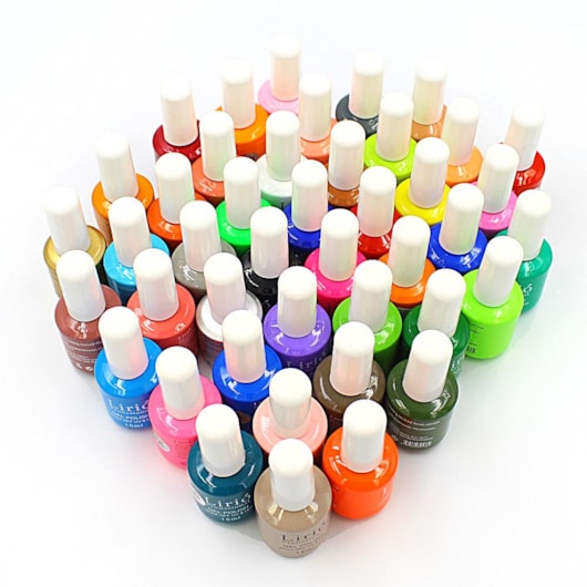 Esmalte Em Gel Laranja terroso 15ml Lirió para unhas